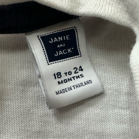 Janie and Jack The Riviera Sail Club shirt and chinos outfit, size 18-24M - Picture 7 of 8